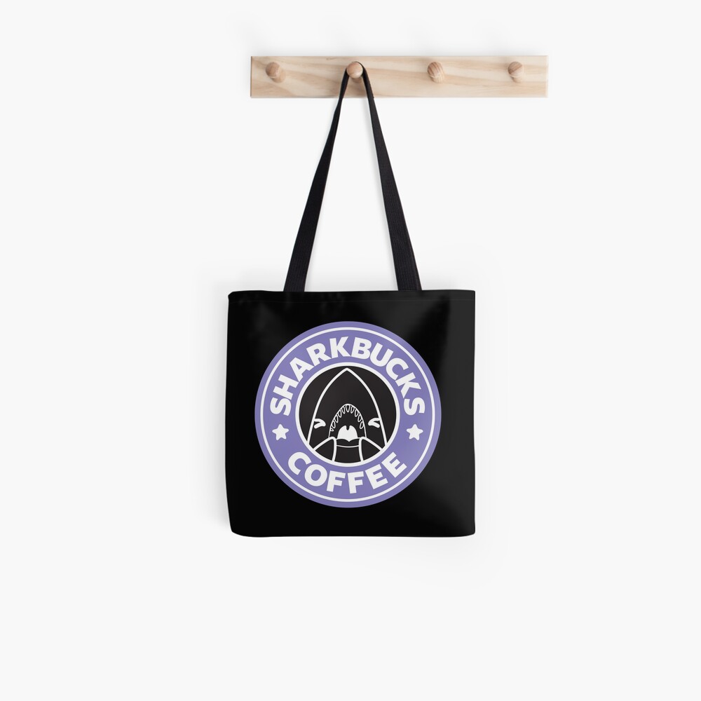Sharkbucks (Purple) Tote Bag
