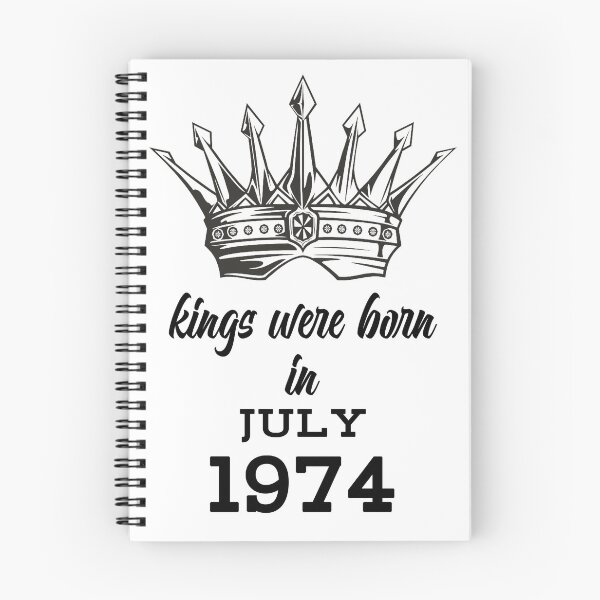 Artikelvorschau, kings were born in July 1974 ,Birthday and anniversary Gift entworfen und verkauft von BESTIFY.