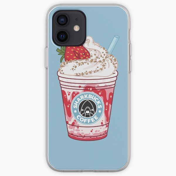 Strawberry Dottyback // Sharkbucks Frappucino iPhone Soft Case