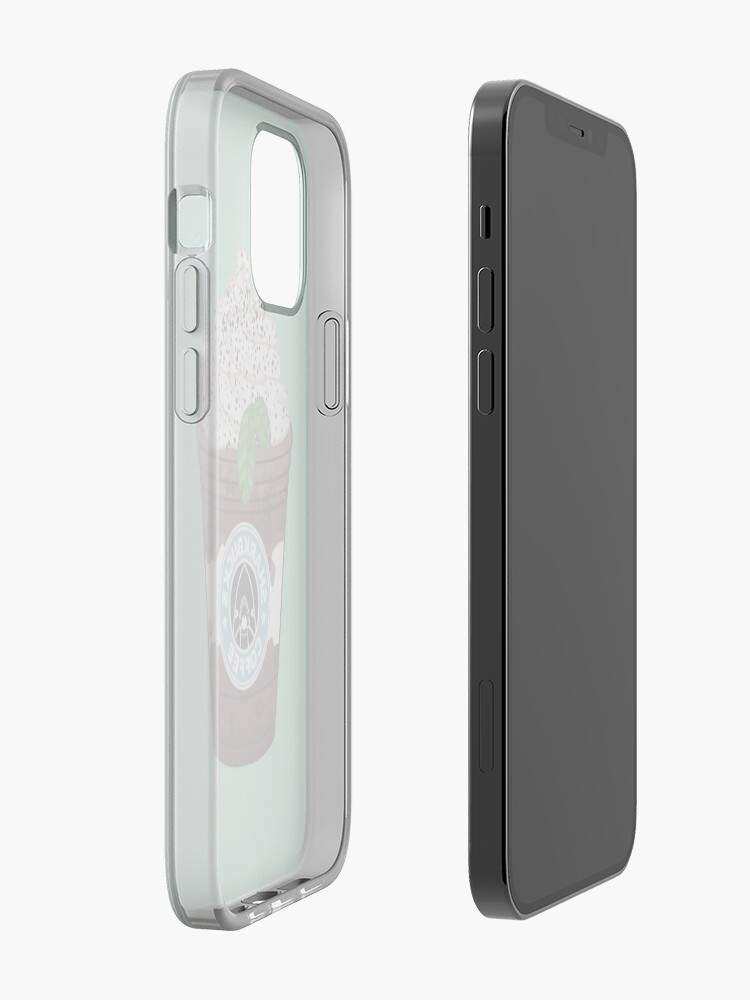 Alternate view of Midnight Angelfish // Sharkbucks Frappucino iPhone Case & Cover