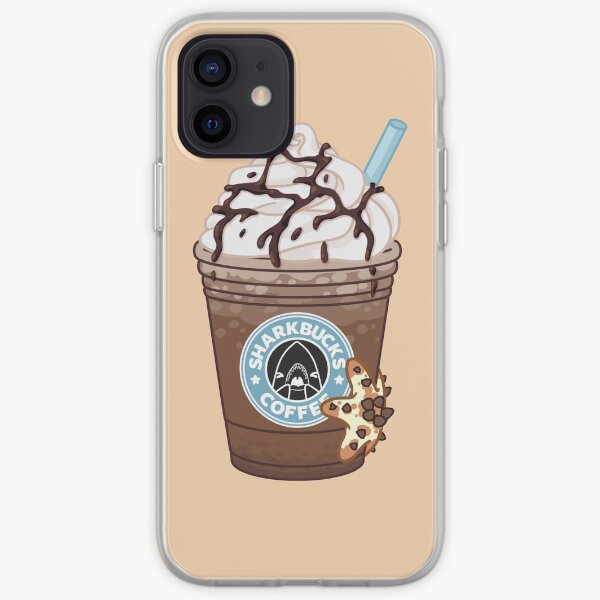 Chocolate Chip Starfish // Sharkbucks Frappucino iPhone Soft Case