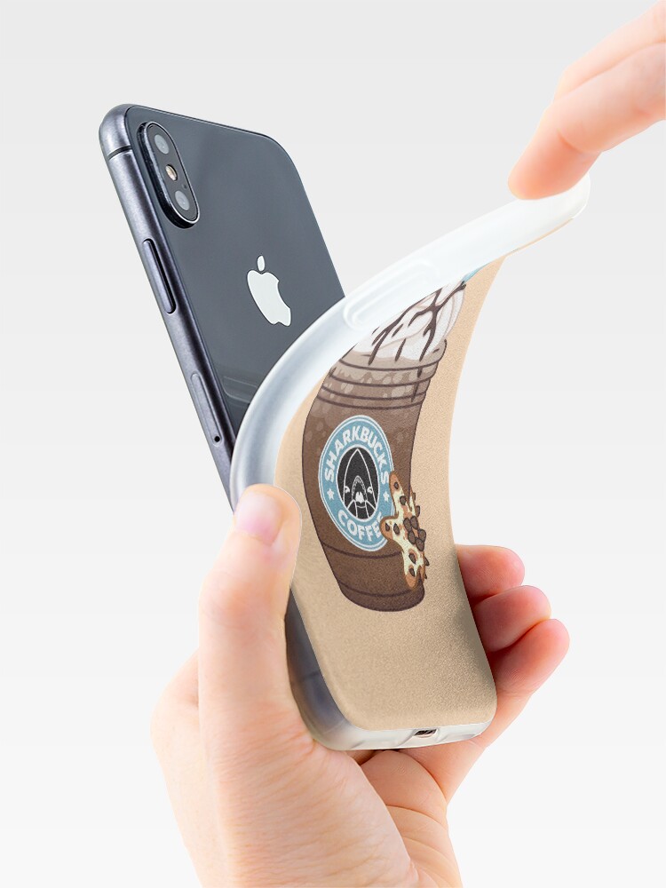 Alternate view of Chocolate Chip Starfish // Sharkbucks Frappucino iPhone Case & Cover