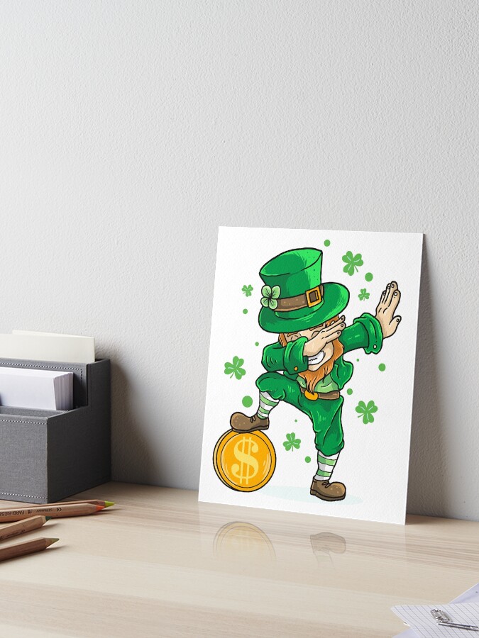 Dabbing Shamrock Basketball St Patricks Day Boston-Celtic T-Shirt Dabbing Shamrock Basketball St Patricks Day Boston-Celtic T-Shirt