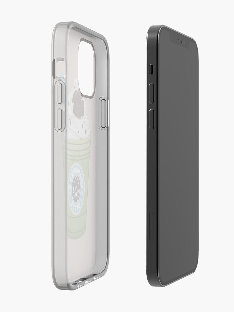 Alternate view of Matcha Green Sea Turtle // Sharkbucks Frappucino iPhone Case & Cover
