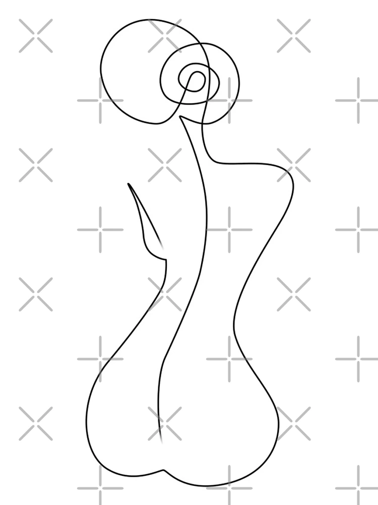 Thumbnail 4 of 4, iPhone Case, Single Back Line designed and sold by ExplicitDesign.