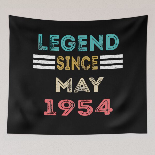 Item preview, Retro Vintage Legend Since May 1954 Birthday Gift designed and sold by meedTee.