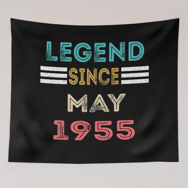 Item preview, Retro Vintage Legend Since May 1955 Birthday Gift designed and sold by meedTee.