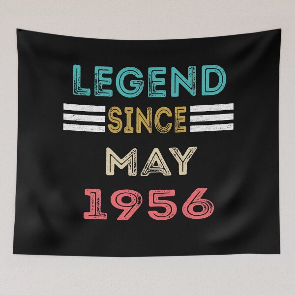 Item preview, Retro Vintage Legend Since May 1956 Birthday Gift designed and sold by meedTee.
