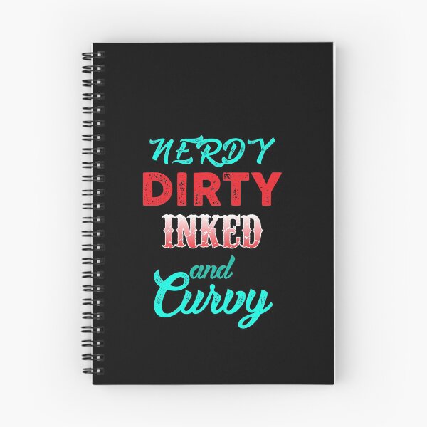 Item preview, "Nerdy, Dirty, Inked And Curvy" Thick Girl BBW Lover designed and sold by htunes.