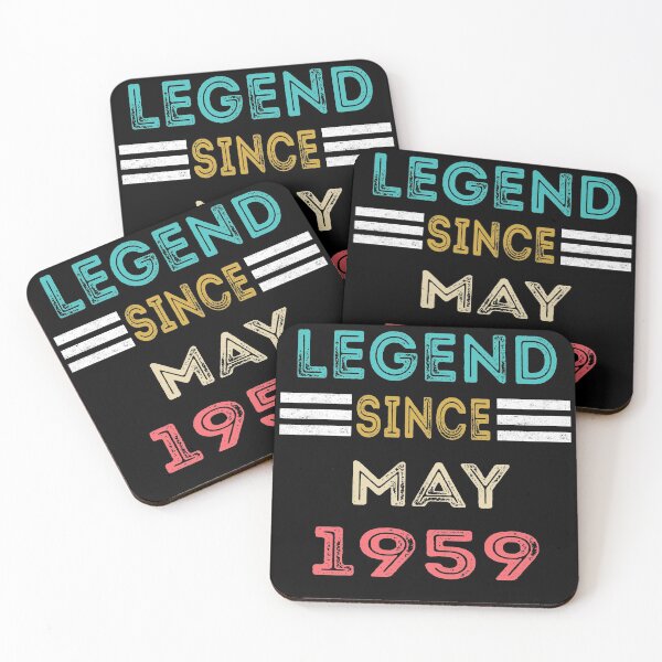 Item preview, Retro Vintage Legend Since May 1959 Birthday Gift designed and sold by meedTee.
