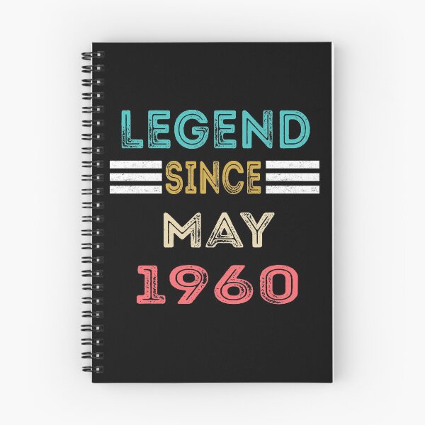 Item preview, Retro Vintage Legend Since May 1960 Birthday Gift designed and sold by meedTee.