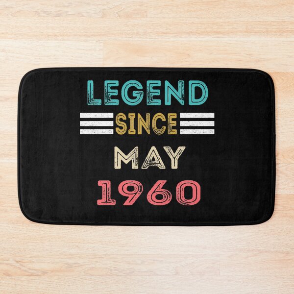 Item preview, Retro Vintage Legend Since May 1960 Birthday Gift designed and sold by meedTee.