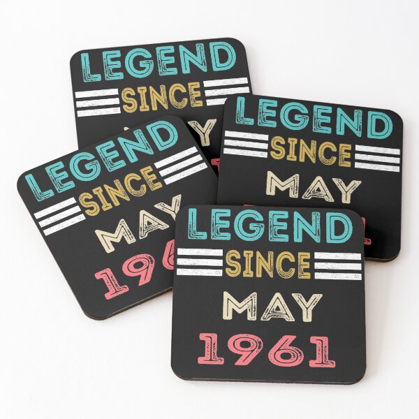 Item preview, Retro Vintage Legend Since May 1961 Birthday Gift designed and sold by meedTee.