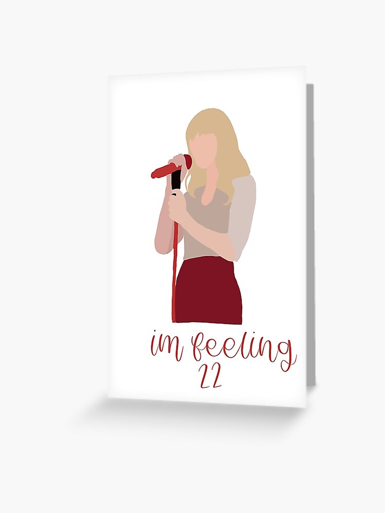 22 Taylor Swift | Greeting Card
