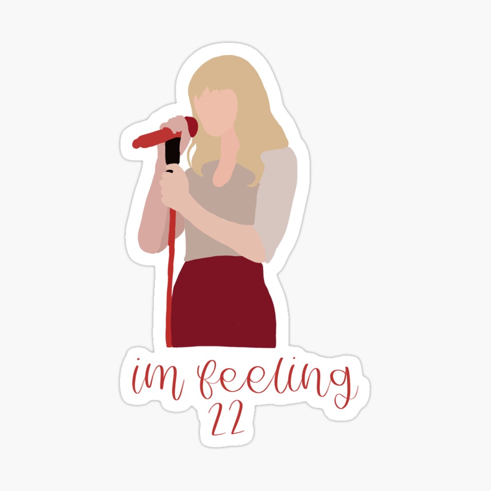 22 Taylor Swift Greeting Card By Claireletters Redbubble