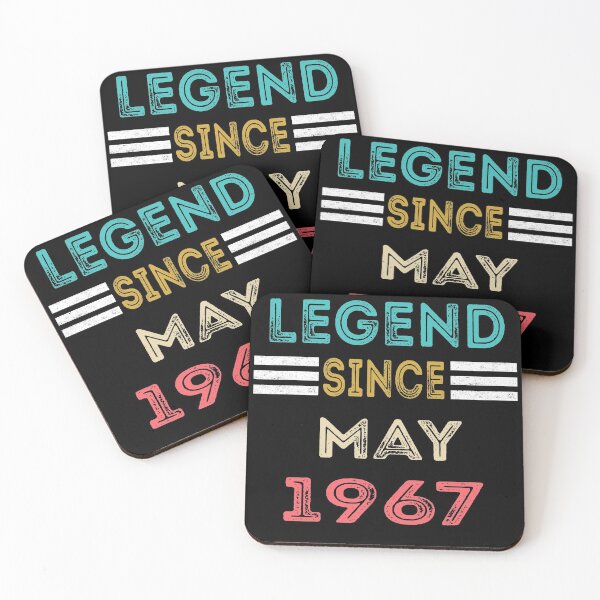Item preview, Retro Vintage Legend Since May 1967 Birthday Gift designed and sold by meedTee.