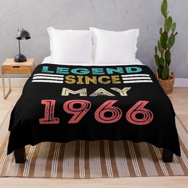 Item preview, Retro Vintage Legend Since May 1966 Birthday Gift designed and sold by meedTee.