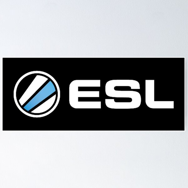 Item preview, ESL Logo Vector designed and sold by Nvaa.