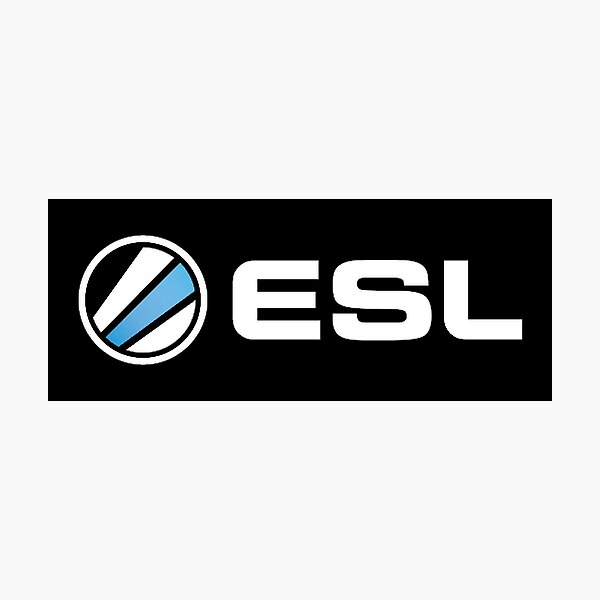 Item preview, ESL Logo Vector designed and sold by Nvaa.