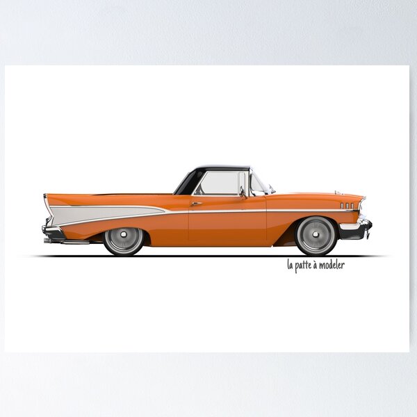 Item preview, 1957 Chevrolet Bel Air pickup designed and sold by LaPatteAModeler.