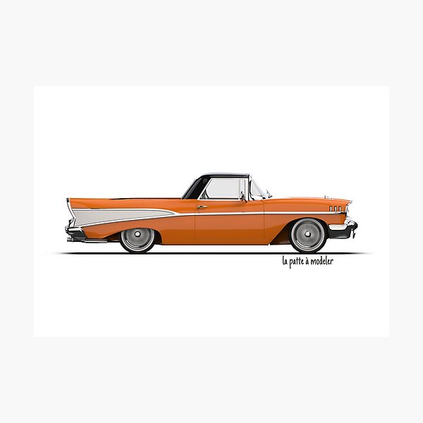Item preview, 1957 Chevrolet Bel Air pickup designed and sold by LaPatteAModeler.