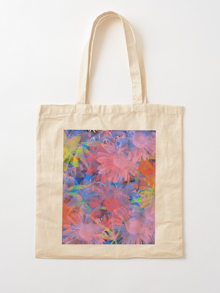 pastel tote bag