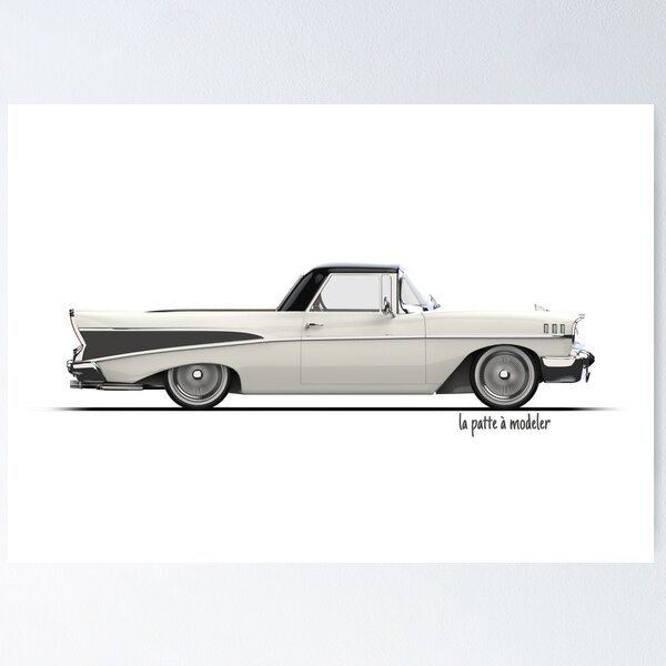 Item preview, 1957 Chevrolet Bel Air pickup designed and sold by LaPatteAModeler.