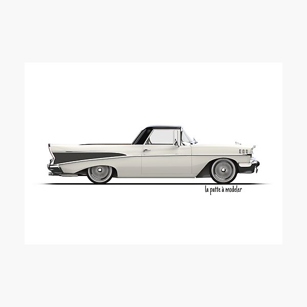 Item preview, 1957 Chevrolet Bel Air pickup designed and sold by LaPatteAModeler.