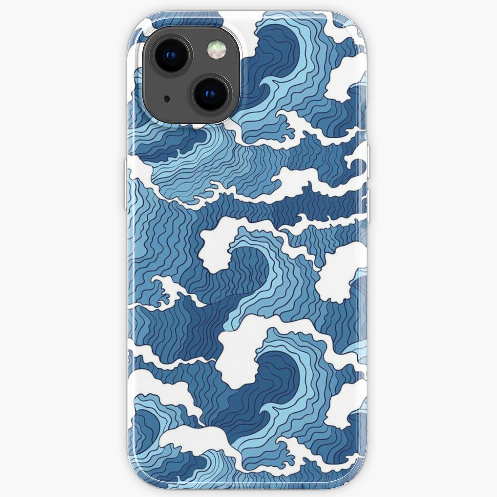 Beautiful Waves Wallpaper iPhone Case