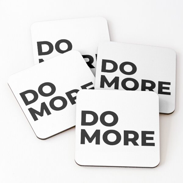 Item preview, DO MORE - Motivational Basics designed and sold by shuzo.