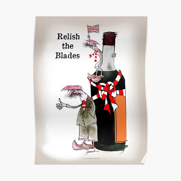 relish the Blades Poster