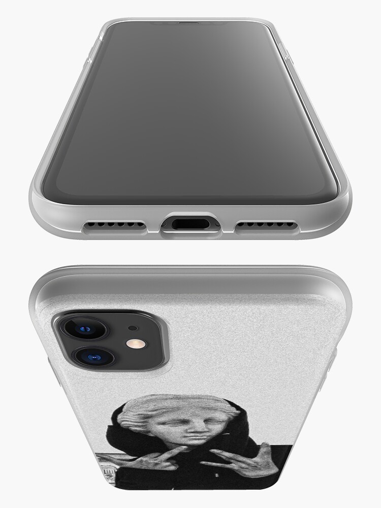 "Greek statue Wearing Hoodie" iPhone Case & Cover by shop4fun Redbubble