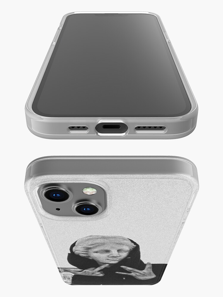 Alternate view of Greek statue Wearing Hoodie iPhone Case