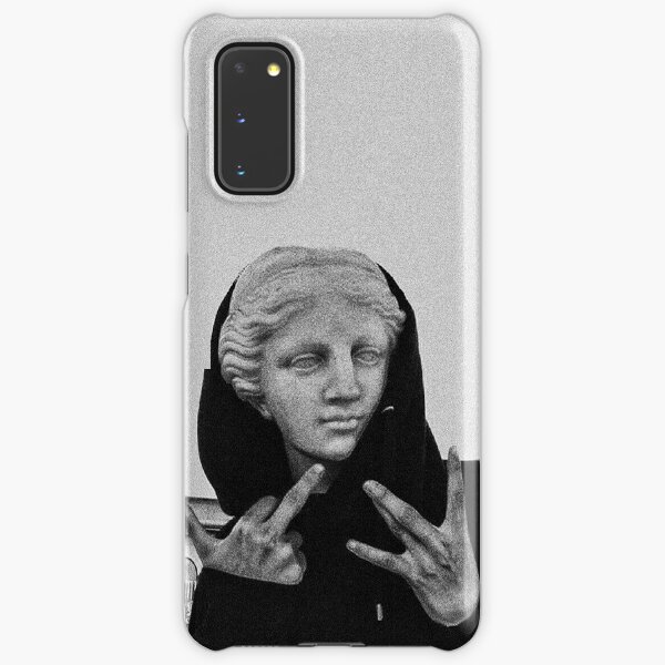 Griechische Statue, die Hoodie trägt Samsung Galaxy Leichte Hülle