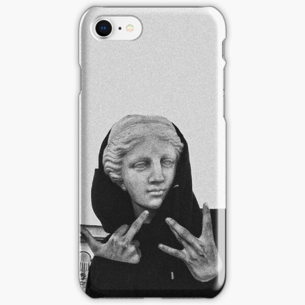 Greek statue Wearing Hoodie iPhone Snap Case