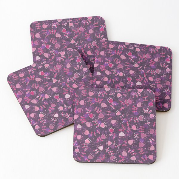 Item preview, Abstract Flowers in Rose designed and sold by ArgyleImp.
