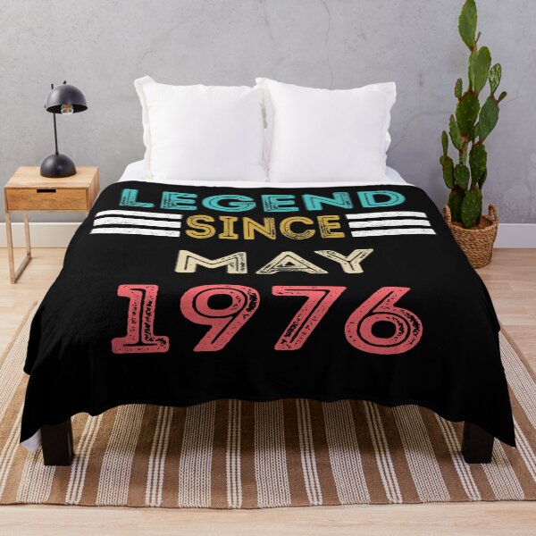 Item preview, Retro Vintage Legend Since May 1976 Birthday Gift designed and sold by meedTee.