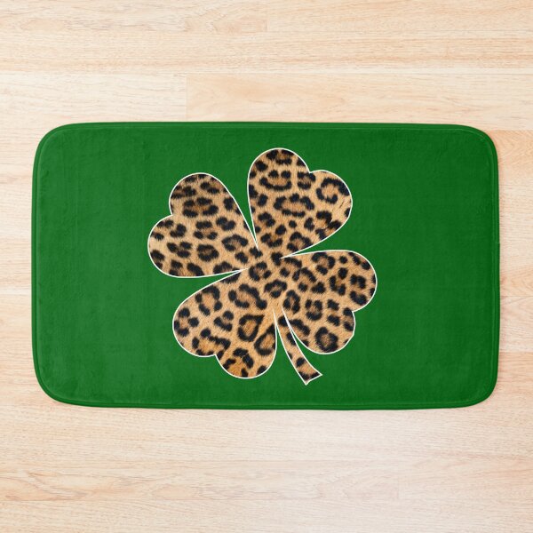 Item preview, Shamrock Leopard Graphic St Patricks Day Funny Animal Pattern  designed and sold by alenaz.