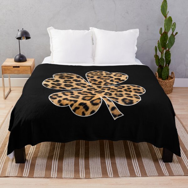 Item preview, Shamrock Leopard Graphic St Patricks Day Funny Animal Pattern  designed and sold by alenaz.