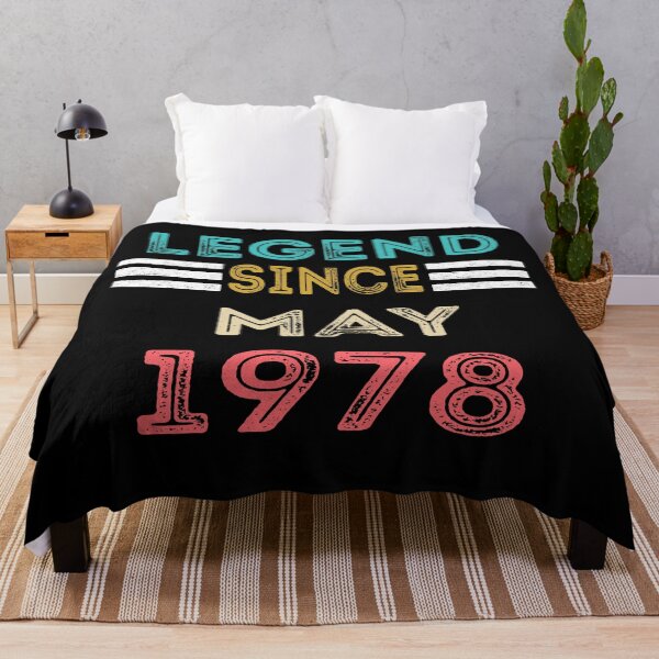 Item preview, Vintage Legend Since May 1978 Birthday Gift designed and sold by meedTee.