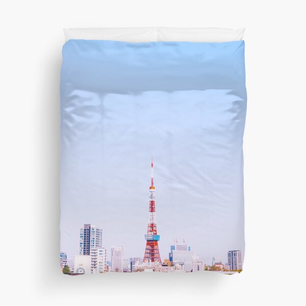 Tokyo Tower Duvet Cover