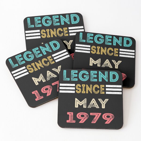 Item preview,  Vintage Legend Since May 1979 Birthday Gift designed and sold by meedTee.