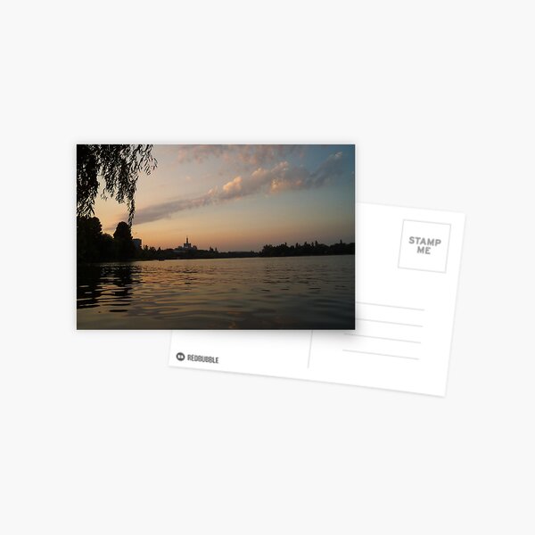Sunset in Bucharest (2) Postcard
