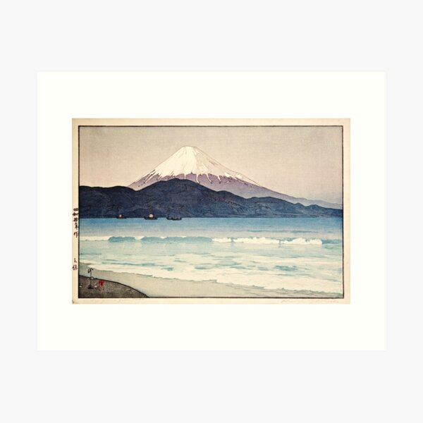 Item preview, Hiroshi Yoshida - Mount Fuji from Miho designed and sold by Hangastudio.