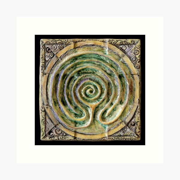 Item preview, Spiral nine: toward center designed and sold by mona shiber.