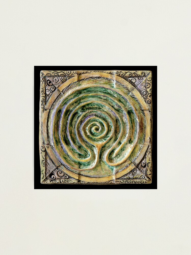 Alternate view of Spiral nine: toward center Photographic Print