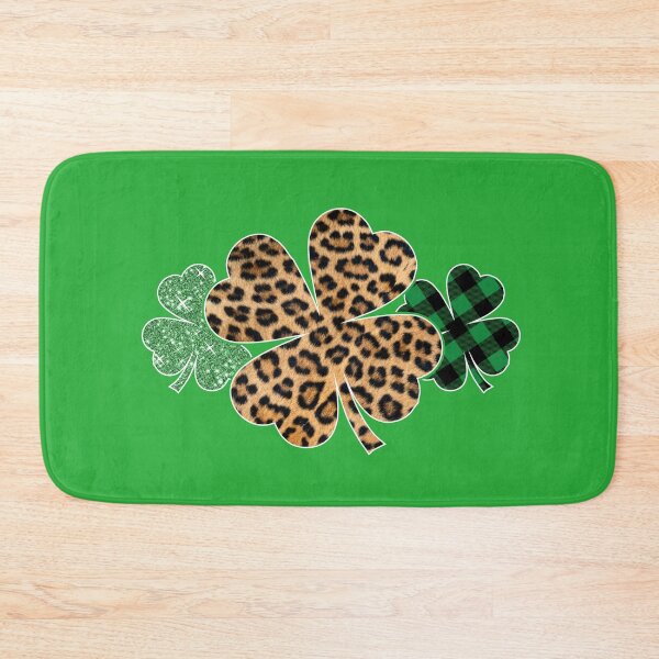 Item preview, Plaid Shamrock Leopard Clover Pattern St Patricks Day Funny Animal Print   designed and sold by alenaz.