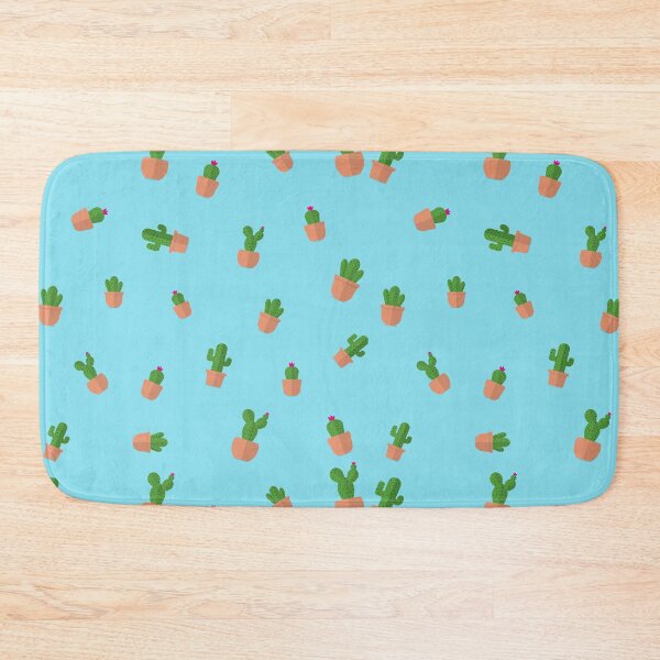 Item preview, Cacti Pattern with Light Blue Background  designed and sold by niccdefilippis.