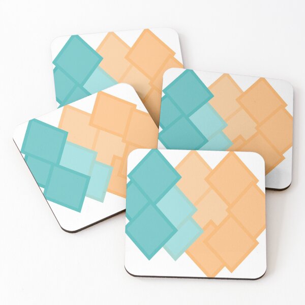 Item preview, Interesting blue-yellow graphic-art diamonds  designed and sold by NikRon.