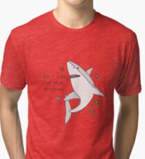Misogyny Shark Tri-blend T-Shirt